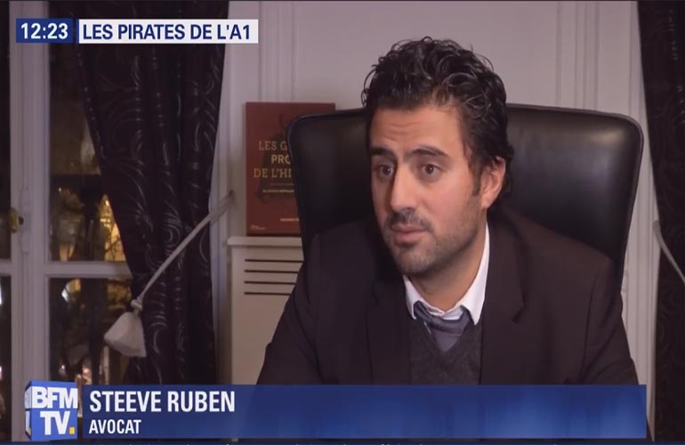 Maître Ruben sur BFM TV – Les pirates de l’A1