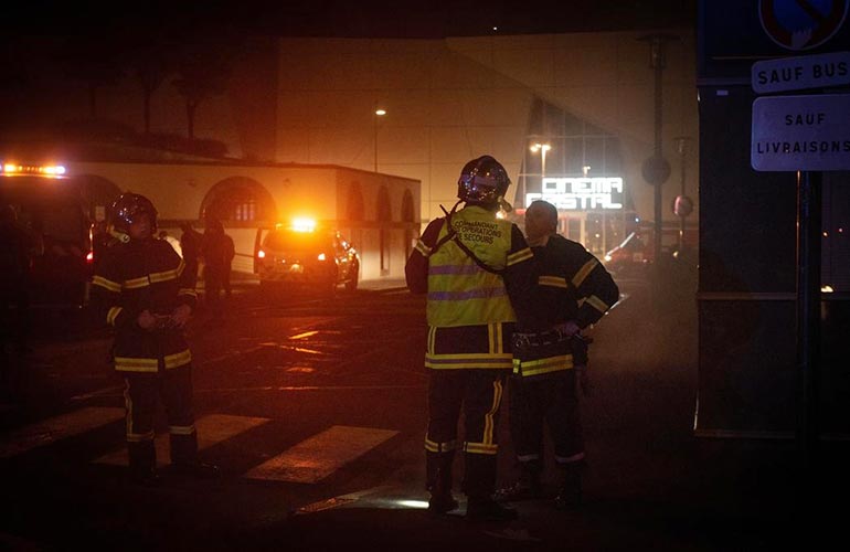 incendie criminel Aurillac parking souterrain