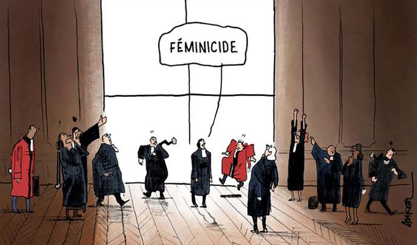 féminicide dessin