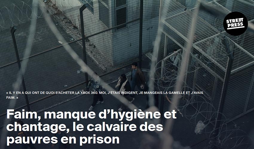 Faim, manque d’hygiène et chantage, le calvaire des pauvres en prison