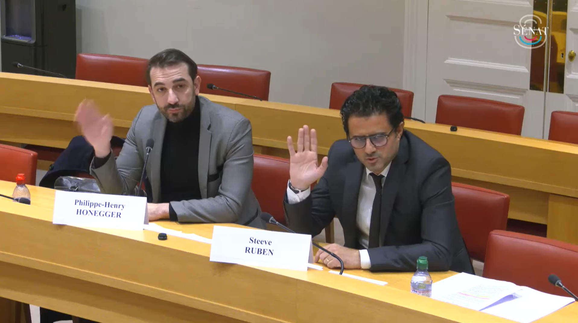 Audition de Maîtres Ruben et Honegger du cabinet Ruben & Associés par le Sénat - 6 mars 2024