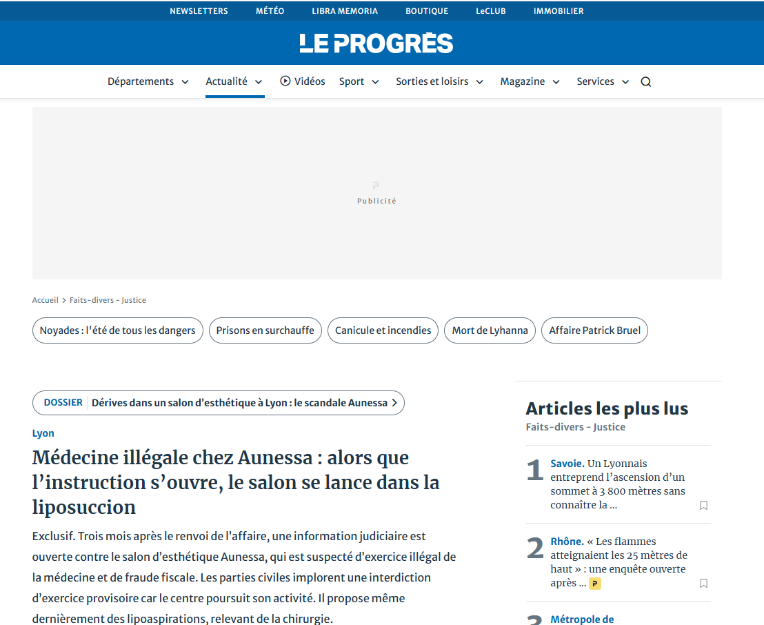 Affaire Aunessa à Lyon : Maître Steeve Ruben défend les dirigeantes du Centre à Lyon