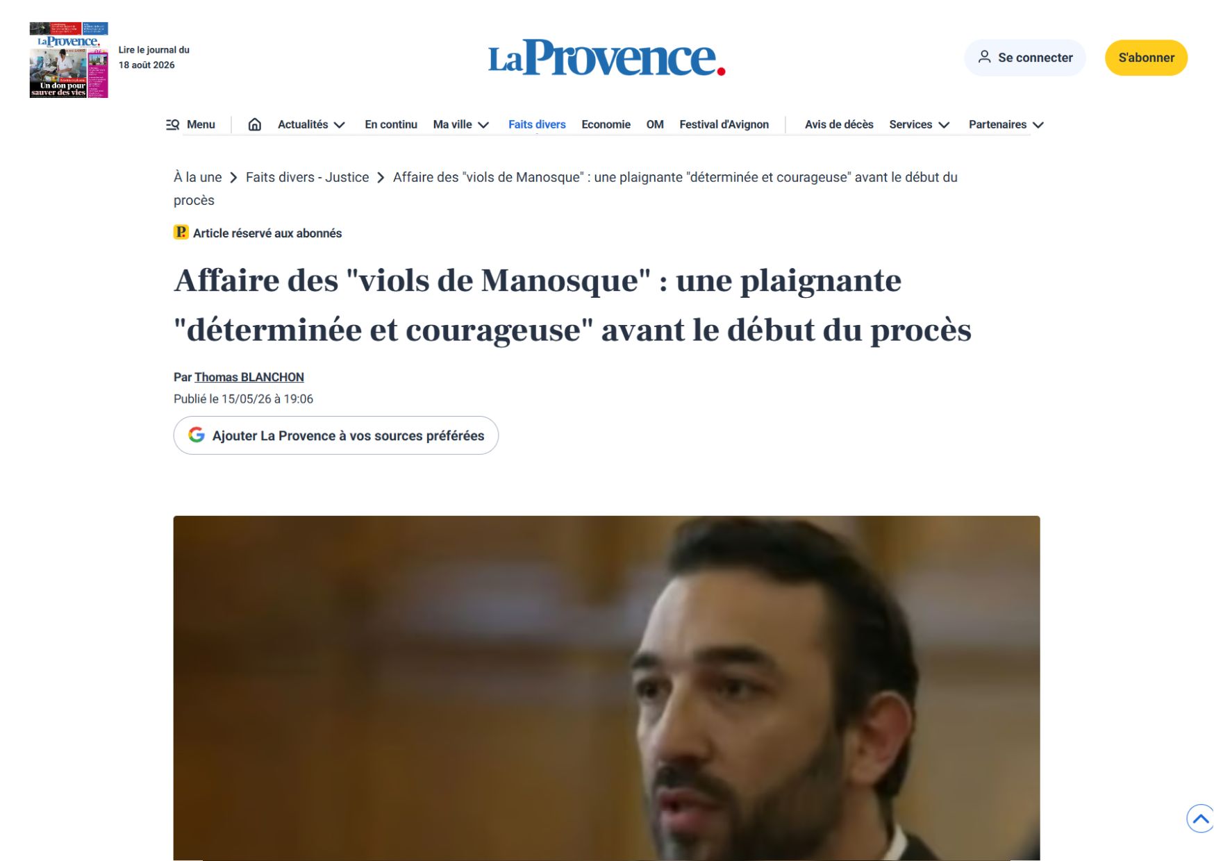 passage mediatique de maitre Honneger dans la provence passage mediatique de maitre Honneger dans la provence
