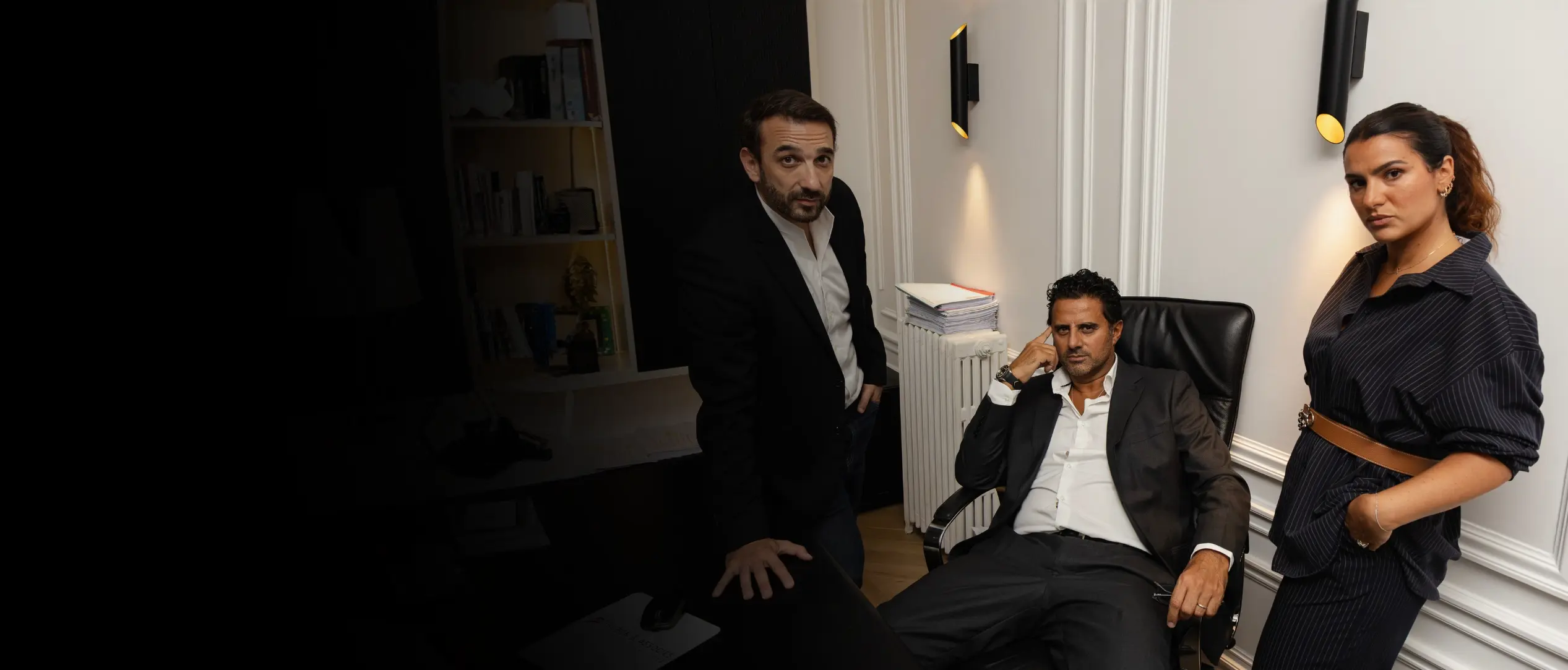 Maître Steeve Ruben et Maître Philippe Henry Honegger, avocats pénalistes du cabinet Ruben et Associés à Paris