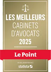 Le Point - Cabinet Ruben et Associés parmi les meilleurs cabinets d'avocats de Paris en 2025