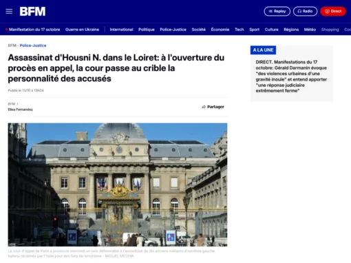 Maître Ruben porte l’accusation devant la Cour d’assises d’appel de Paris après un premier acquittement